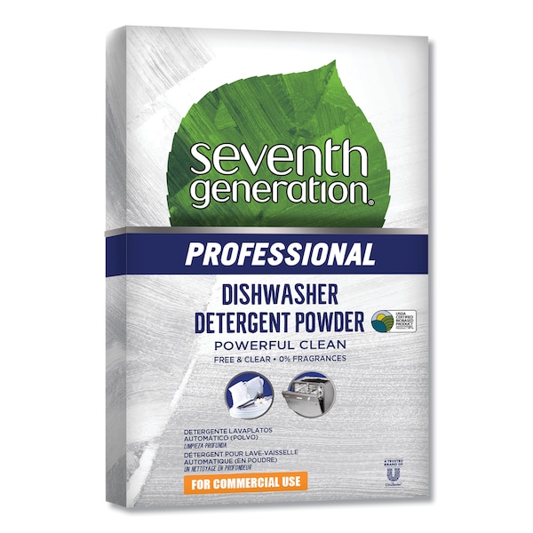Seventh Generation Automatic Dishwasher Powder, Free and Clear, Jumbo 75oz Box SEV44736 Zoro